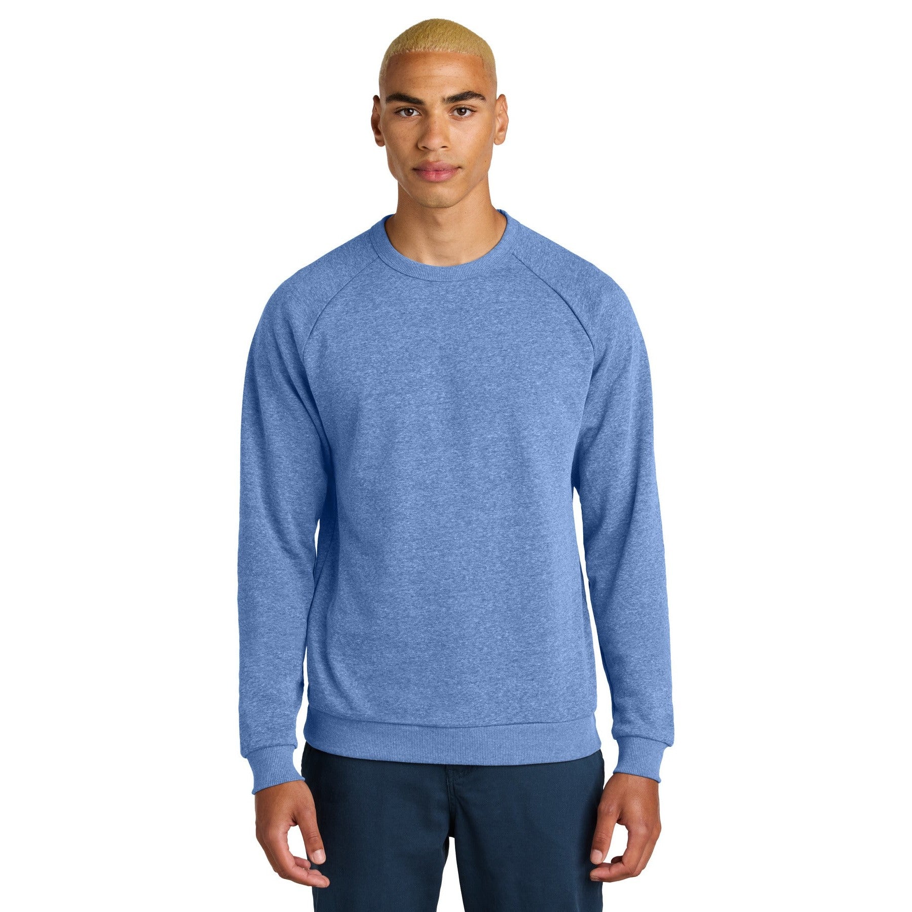 District-District® Perfect Tri® Fleece Crewneck Sweatshirt DT1304-MedTech-11